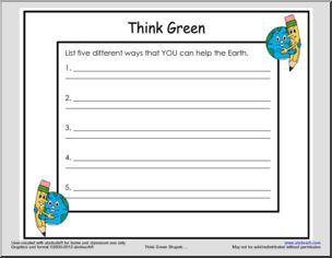 Earth Day Writing Activities