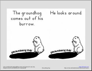 Shapebook: Groundhog Day Story
