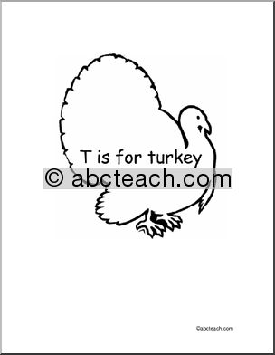 Thanksgiving – Turkey Shapebook