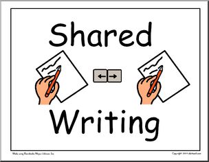 Large Sign: Shared Writing