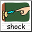 Clip Art: Basic Words: Shock Color (poster)