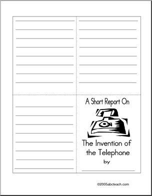 Short Report Form: Inventions – Telephone (b/w)