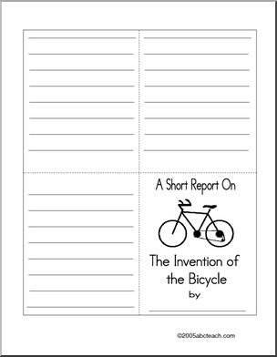 Short Report Form: Inventions – Bicycle (b/w)