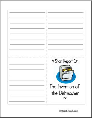 Short Report Form: Inventions – Dishwasher (color)