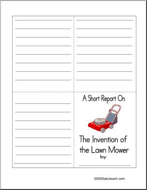 Short Report Form: Inventions – Lawn Mower (color)