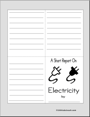 Report Form: Electricity (b/w)
