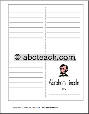 Report Form: Abraham Lincoln (color)