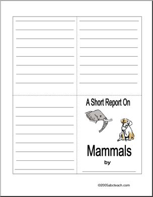 Report Form: Mammals (color)