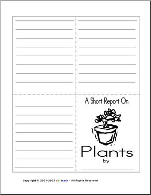 Report Form: Plants