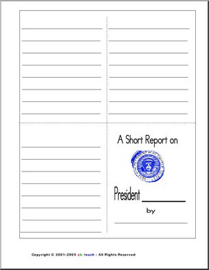 Report Form: Presidents