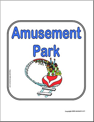 Theme Sign: Amusement Park