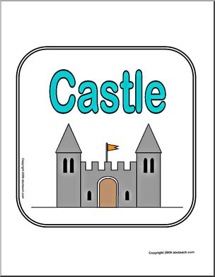 Theme Sign: Castle