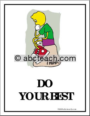 Behavior Poster: “Do Your Best”