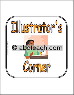Sign: Illustrator’s Corner