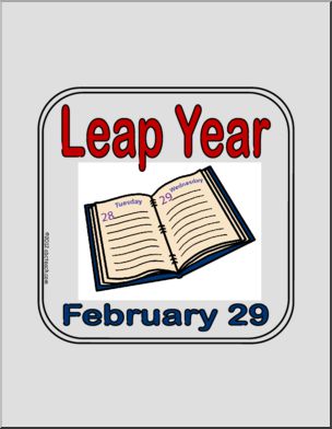 Sign: Leap Year Large & Small (2)
