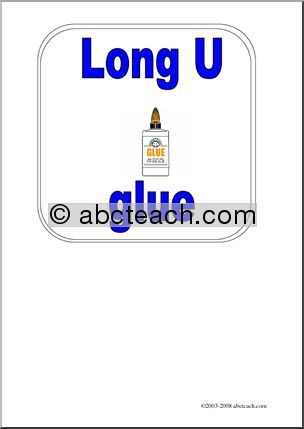 Sign: Long U (as in glue)