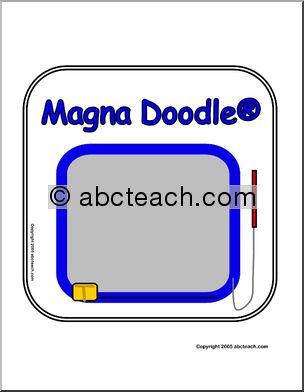 Sign: Magna Doodle