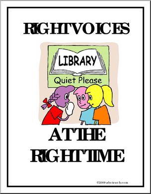 Behavior Poster: “Right Voice at the Right Time”