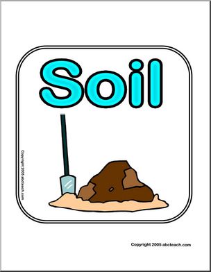 Sign: Soil
