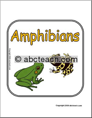 Sign: Animals – Amphibians