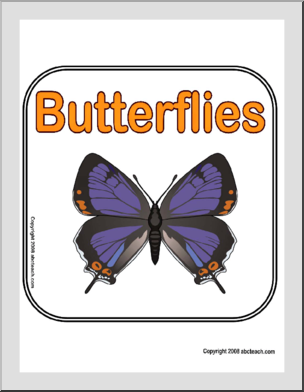 Sign: Butterflies