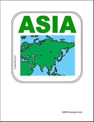 Sign: The Continents – Asia