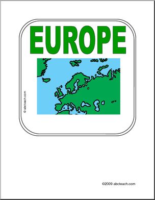 Sign: The Continents – Europe