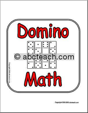 Sign: Domino Math