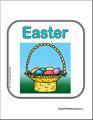 Sign: Easter