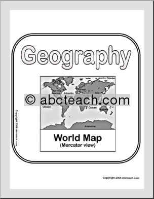 Center Sign: Geography (b/w)