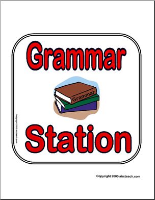 Sign:  Grammar Station