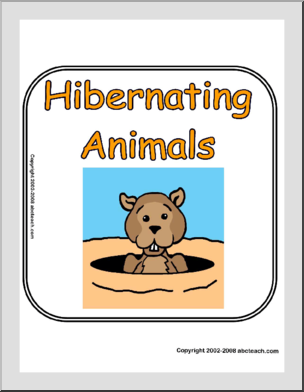 Theme Sign: Hibernating Animals
