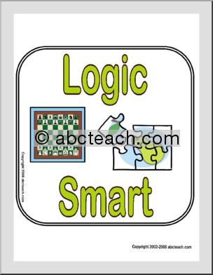 Sign: Logic Smart (Multiple Intelligence)