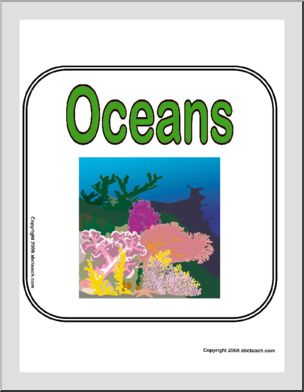 Center  Sign: Oceans