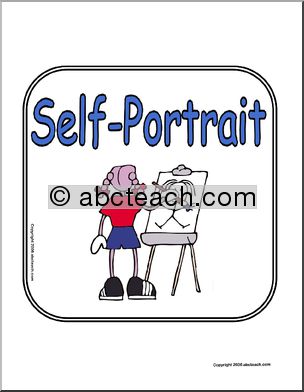 Sign: Self-Portrait