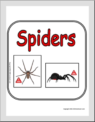 Sign: Spiders