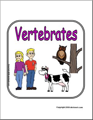 Sign: Animals – Vertebrates