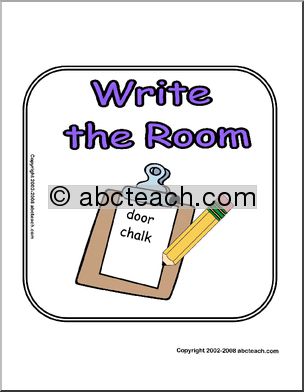 Sign: Write the Room