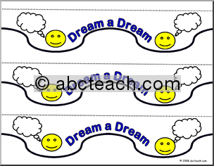 Bulletin Board Trim: Dream a Dream
