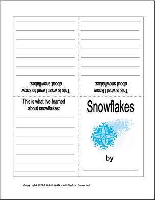 KWL: Snow (booklet)