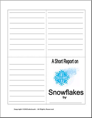 Report Form: Snowflakes