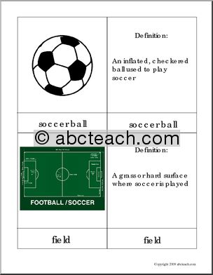 Flashcards: Soccer: Equipment