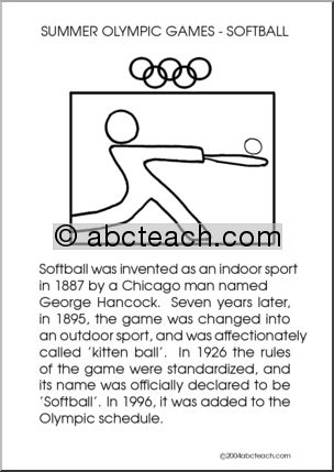 Olympic Events: Softball