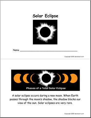 Booklet: Solar Eclipse (elementary)