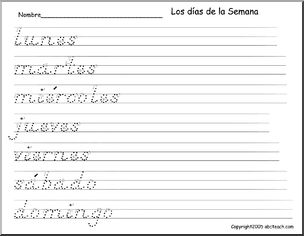 Man Hand writing Miercoles (Wednesday in Spanish) w Stock Photo by