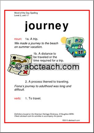 Spelling Level 2, unit 17 – word posters (elementary)