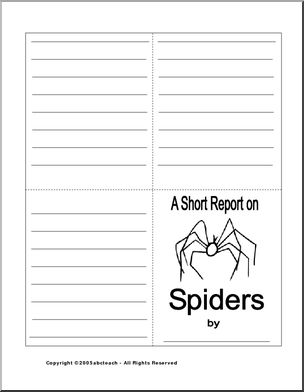 Report Form: Spiders