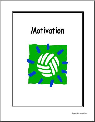 Portfolio Cover: Volleyball – Motivation