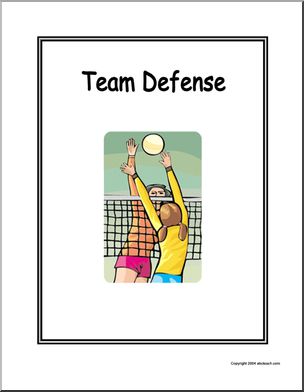 Portfolio Cover: Volleyball – Team Defense
