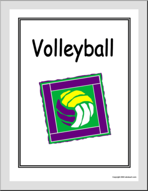 Portfolio Cover: Volleyball